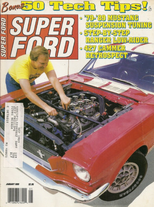 SUPER FORD 1989 JAN - BOSS ELIMINATOR, 460 RANGER, OLD FORD RACE CARS